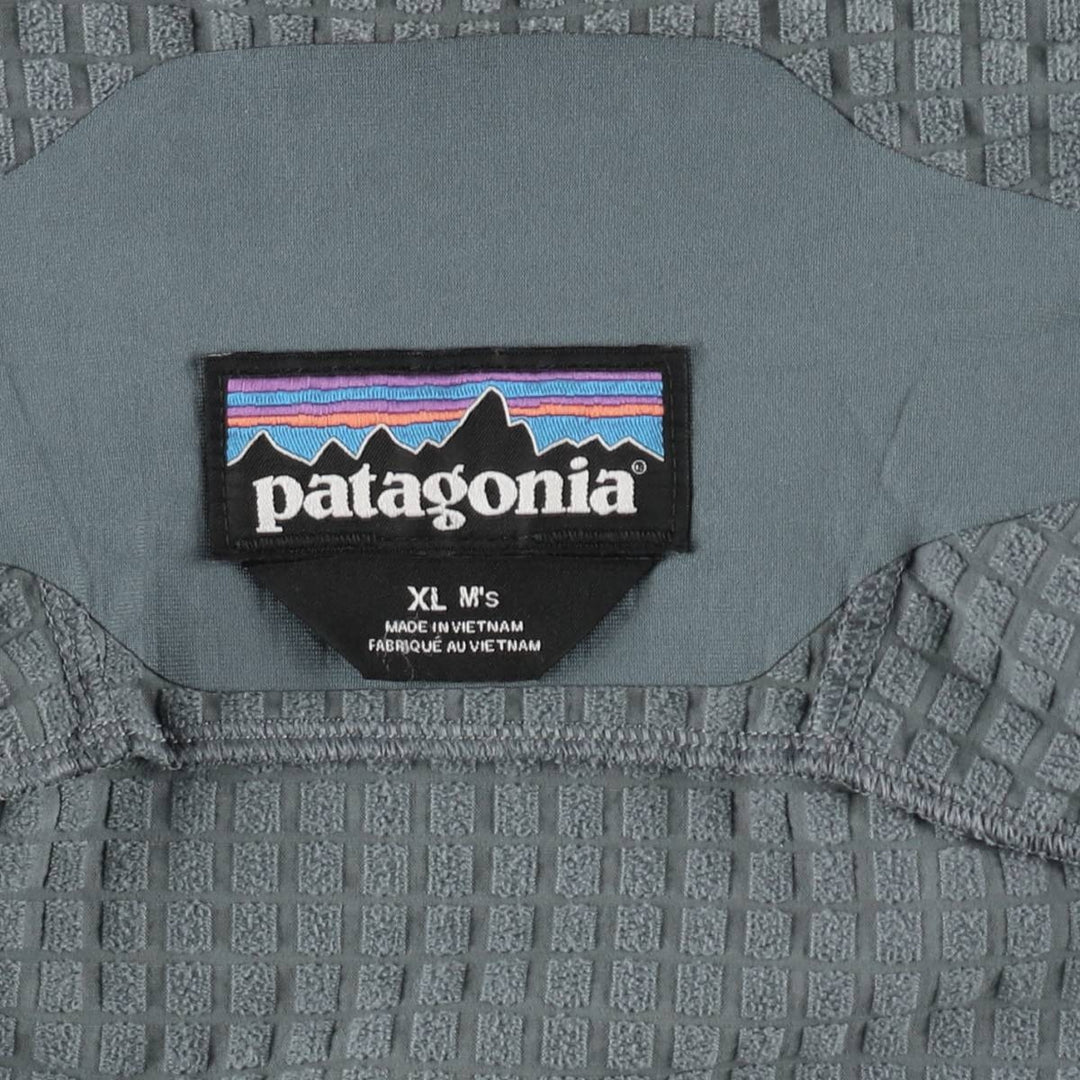 Patagonia R1 Tech Face Jacket 83580SP23 Softshell Jacket, Men's XL equivalent. polyester gray type Vintage Second Hand