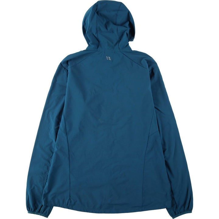 Rab Hooded Softshell Jacket, Men's Size XL Nylon blue type Vintage Second Hand