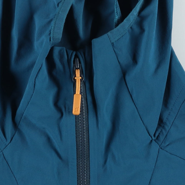 Rab Hooded Softshell Jacket, Men's Size XL Nylon blue type Vintage Second Hand