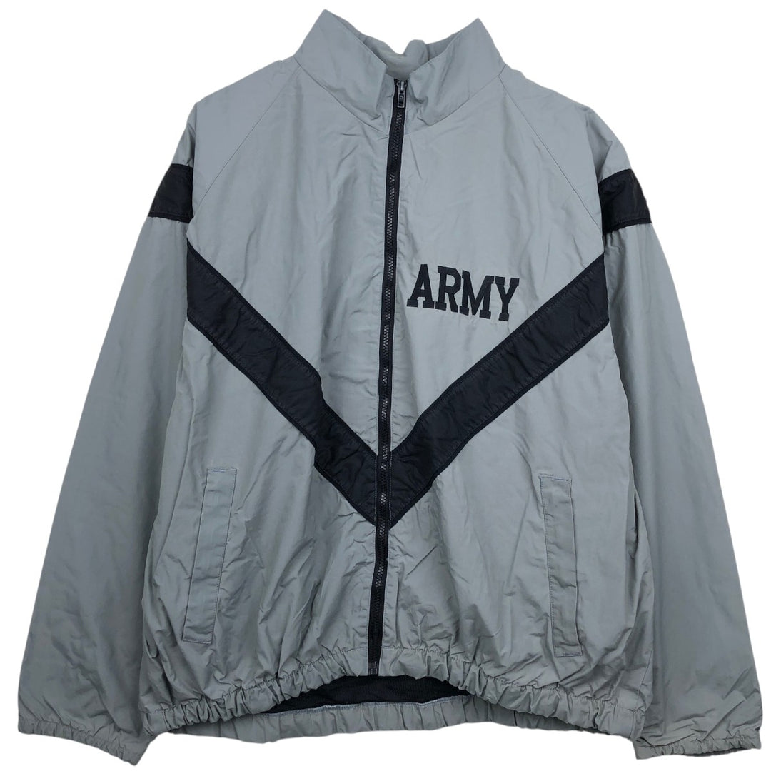 00'S USARMY IPFU Training Jacket Nylon Jacket Made in USA X-LARGE Nylon gray type Vintage Second Hand