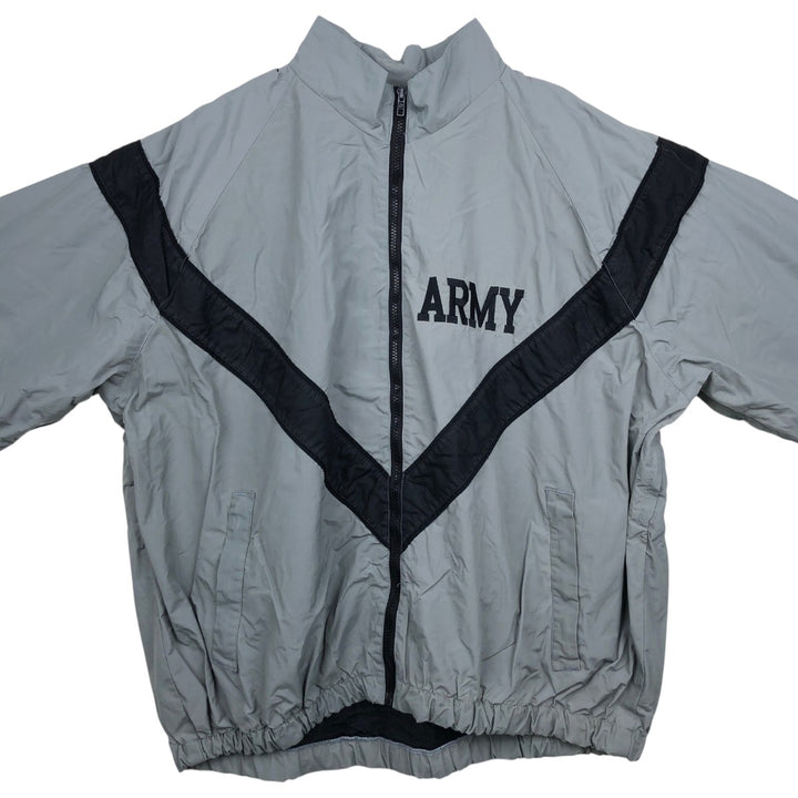 00'S USARMY IPFU Training Jacket Nylon Jacket Made in USA X-LARGE Nylon gray type Vintage Second Hand