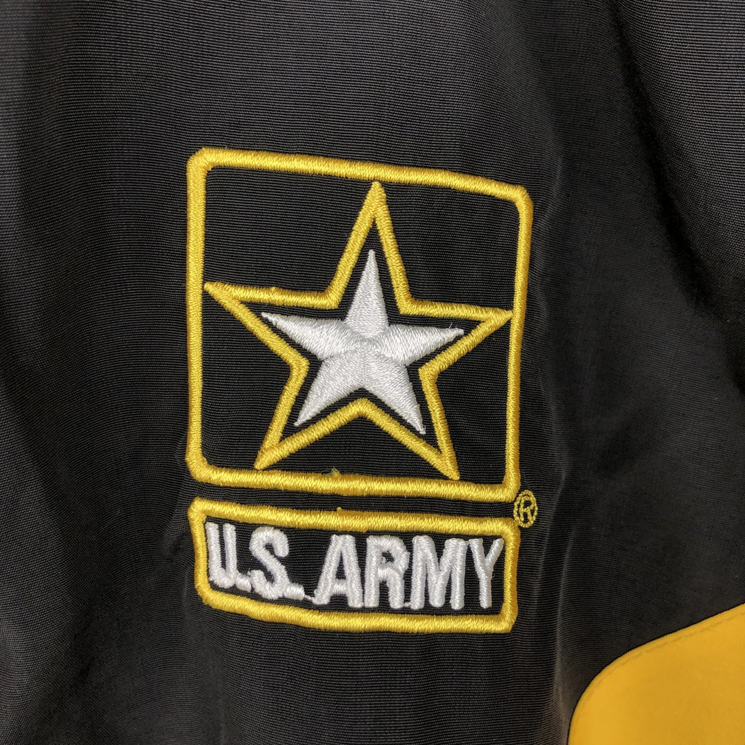 Genuine US Army APFU Training Jacket, Nylon Jacket, Made in USA, MEDIUM Nylon black type Vintage Second Hand