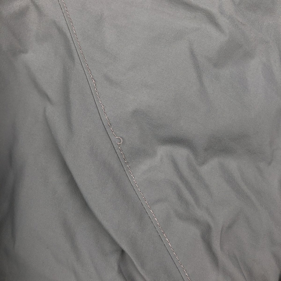 1990'S US Army PFU Training Jacket, Nylon Jacket, Made in USA, Large Regular (Equivalent to Men's L) Nylon gray type Vintage Second Hand