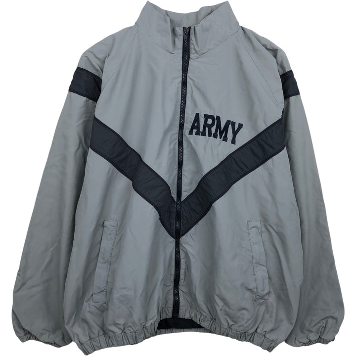 90'S USARMY IPFU Training Jacket, Nylon Jacket, Made in USA, Large-Regular, Men's L Size Nylon gray type Vintage Second Hand