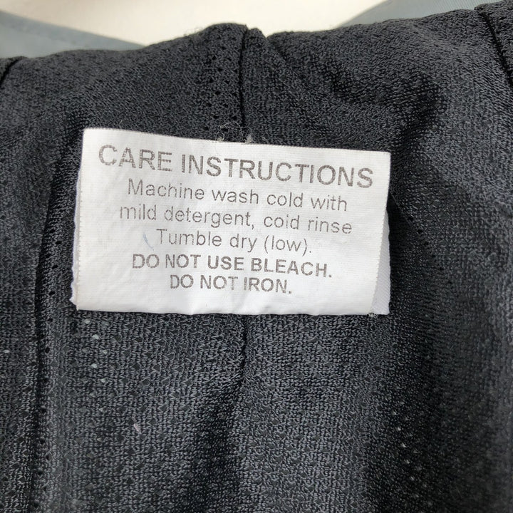 2000'S US Military Issue SKILCRAFT PFU Training Jacket Nylon Jacket Made in USA MEDIUM Nylon gray type Vintage Second Hand