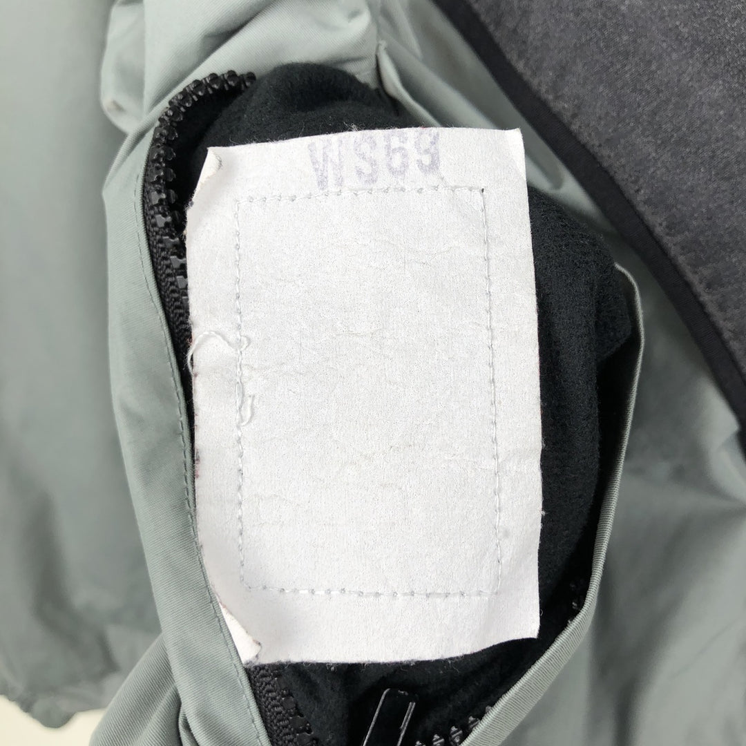 2000'S US Military Issue SKILCRAFT PFU Training Jacket Nylon Jacket Made in USA MEDIUM Nylon gray type Vintage Second Hand