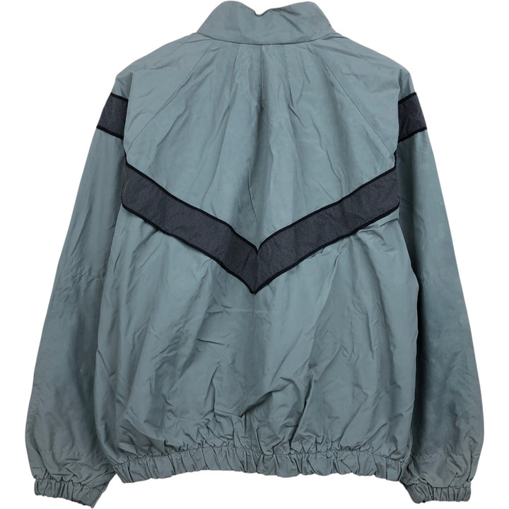 1990'S US Military Issue SKILCRAFT IPFU Training Jacket, Nylon Jacket, Made in USA, Medium Size Nylon gray type Vintage Second Hand