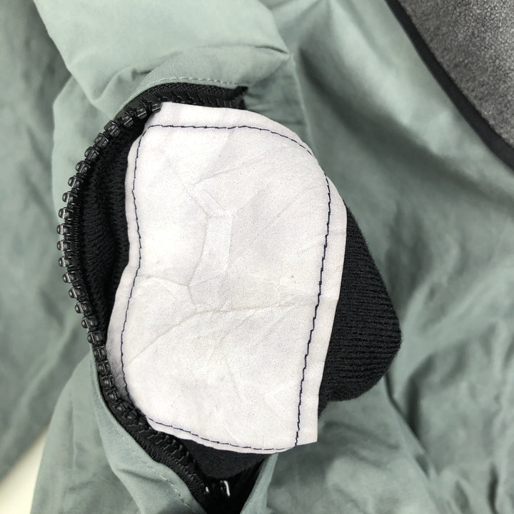 1990'S US Military Issue SKILCRAFT IPFU Training Jacket, Nylon Jacket, Made in USA, Medium Size Nylon gray type Vintage Second Hand