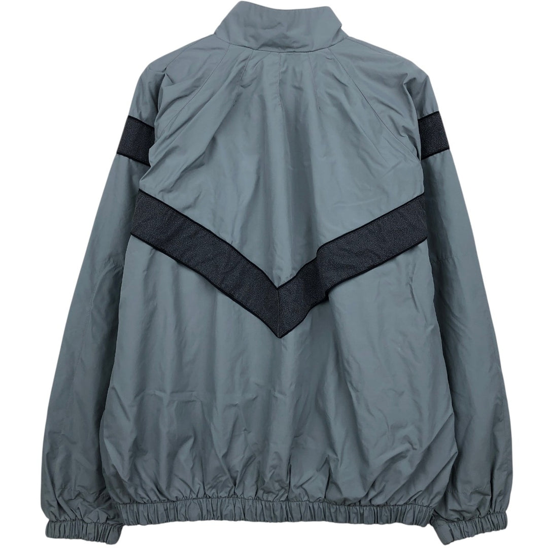 2000'S US Military Issue IPFU Training Jacket, Nylon Jacket, Made in USA, MEDIUM REGULAR (Men's M equivalent) Nylon gray type Vintage Second Hand