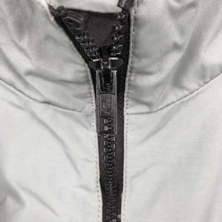 2000'S US Military Issue IPFU Training Jacket, Nylon Jacket, Made in USA, MEDIUM REGULAR (Men's M equivalent) Nylon gray type Vintage Second Hand