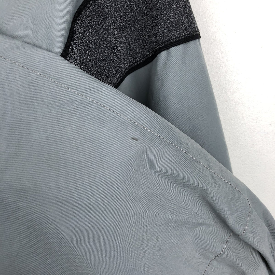2000'S US Military Issue IPFU Training Jacket, Nylon Jacket, Made in USA, MEDIUM REGULAR (Men's M equivalent) Nylon gray type Vintage Second Hand