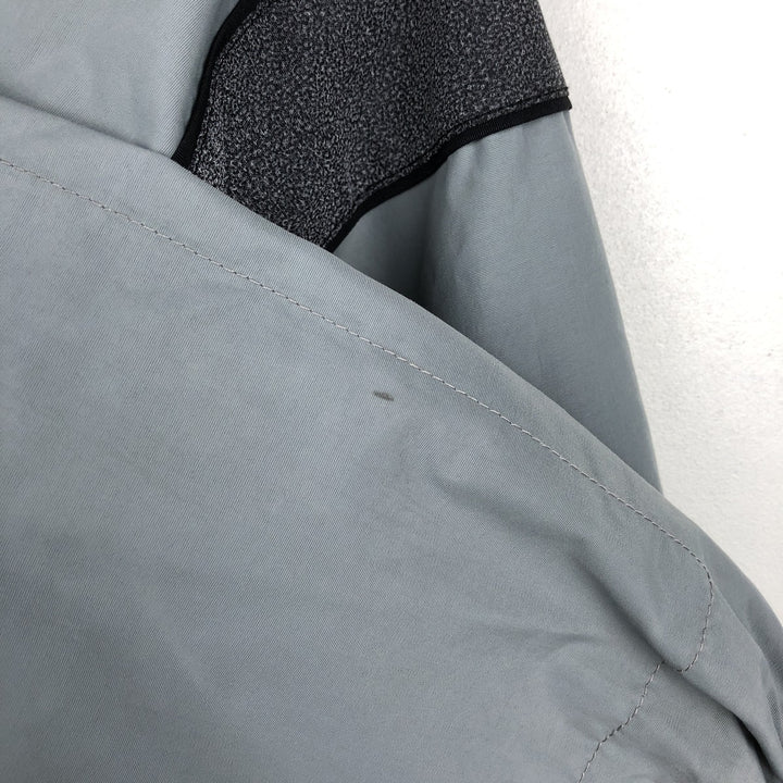 2000'S US Military Issue IPFU Training Jacket, Nylon Jacket, Made in USA, MEDIUM REGULAR (Men's M equivalent) Nylon gray type Vintage Second Hand