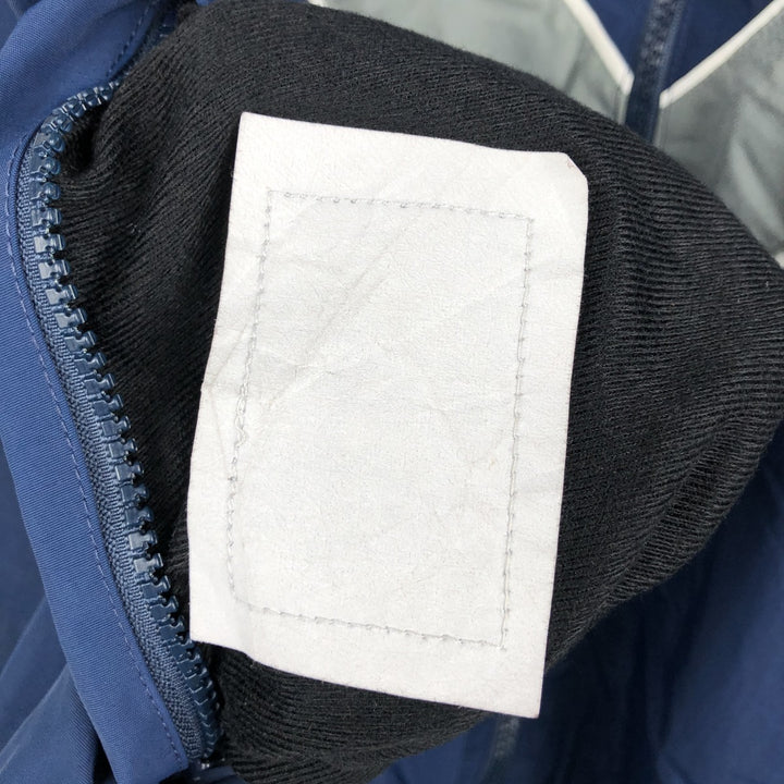 2000'S US Military Issue SKILCRAFT PTU Training Jacket Nylon Jacket Made in USA MEDIUM Nylon navy blue type Vintage Second Hand