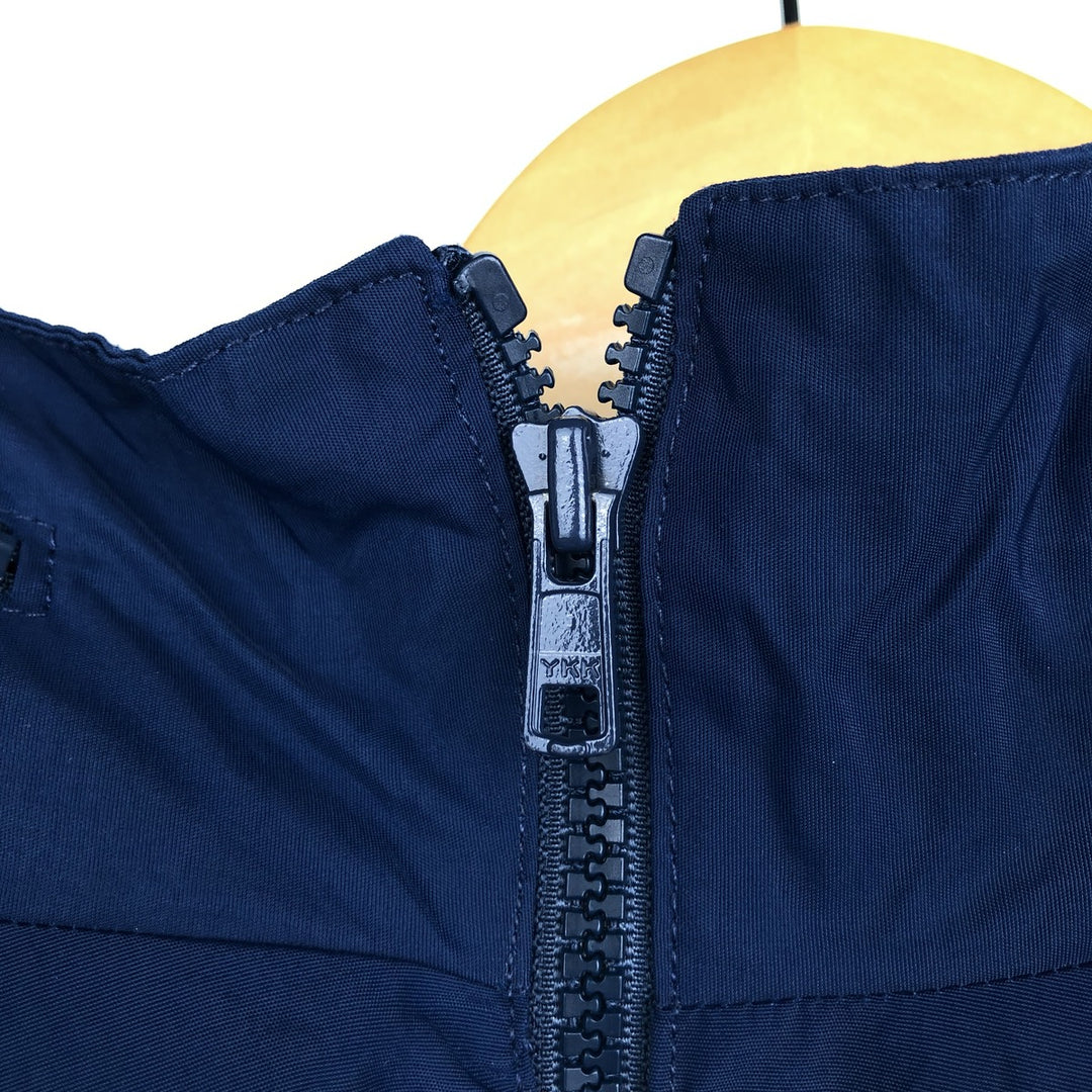 2000'S US Military Issue SKILCRAFT PTU Training Jacket Nylon Jacket Made in USA MEDIUM Nylon navy blue type Vintage Second Hand