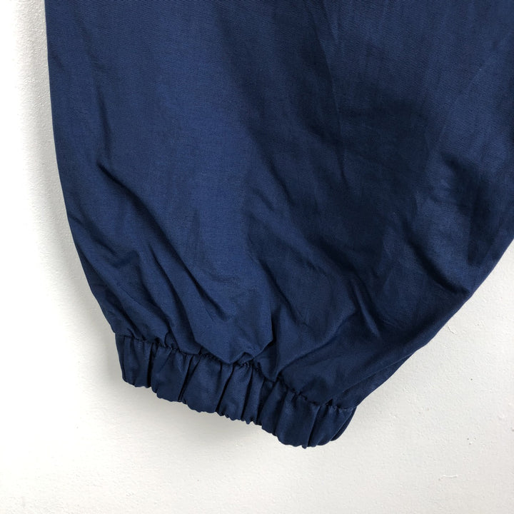 2000'S US Military Issue SKILCRAFT PTU Training Jacket Nylon Jacket Made in USA MEDIUM Nylon navy blue type Vintage Second Hand
