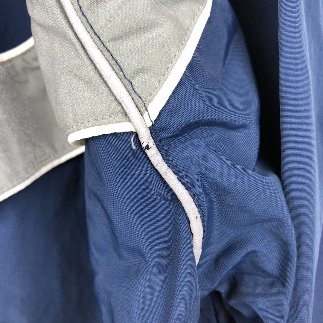 2000'S US Military Issue SKILCRAFT PTU Training Jacket Nylon Jacket Made in USA MEDIUM Nylon navy blue type Vintage Second Hand