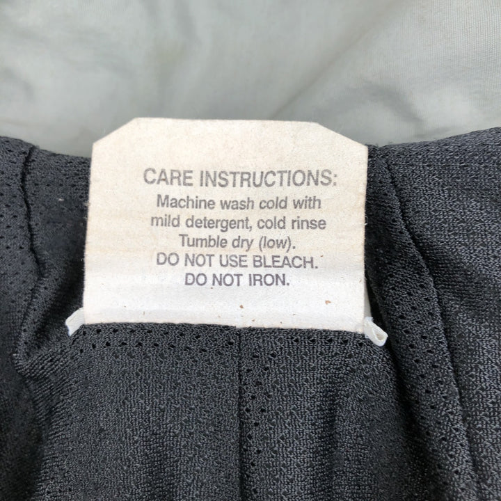1990'S US Military Issue SKILCRAFT IPFU Training Jacket Nylon Jacket Made in USA Large Nylon gray type Vintage Second Hand