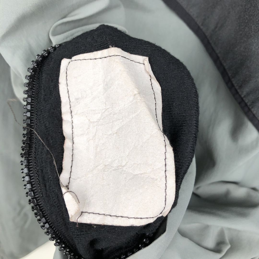 1990'S US Military Issue SKILCRAFT IPFU Training Jacket Nylon Jacket Made in USA Large Nylon gray type Vintage Second Hand