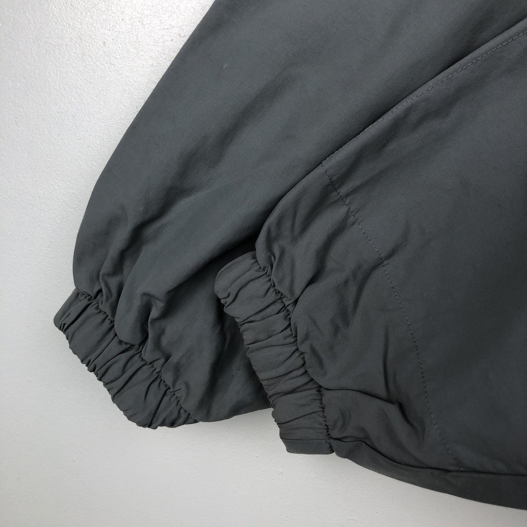 1990'S US Military Issue SKILCRAFT IPFU Training Jacket Nylon Jacket Made in USA Large Nylon gray type Vintage Second Hand