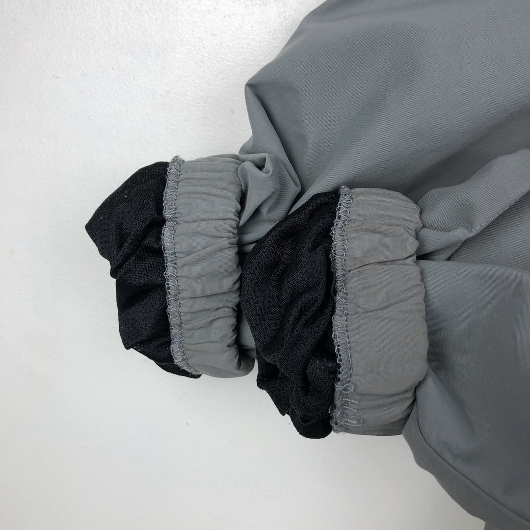 1990'S US Military Issue SKILCRAFT IPFU Training Jacket Nylon Jacket Made in USA Large Nylon gray type Vintage Second Hand