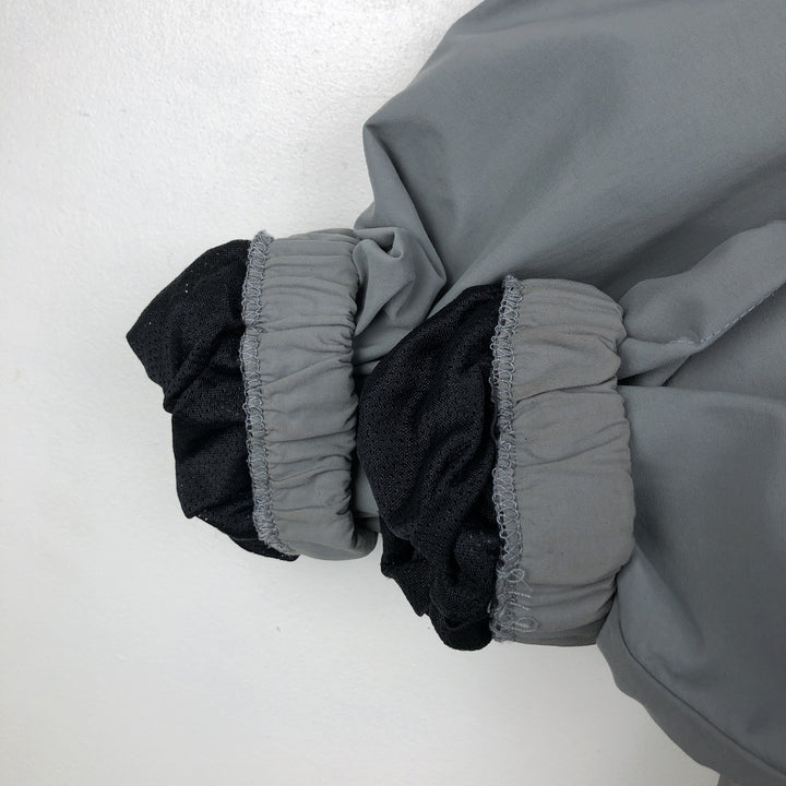 1990'S US Military Issue SKILCRAFT IPFU Training Jacket Nylon Jacket Made in USA Large Nylon gray type Vintage Second Hand
