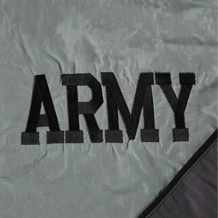 US Army SKILCRAFT PFU Training Jacket, ACU Digital Camo Nylon Jacket, Made in USA, Large Size Nylon gray type Vintage Second Hand