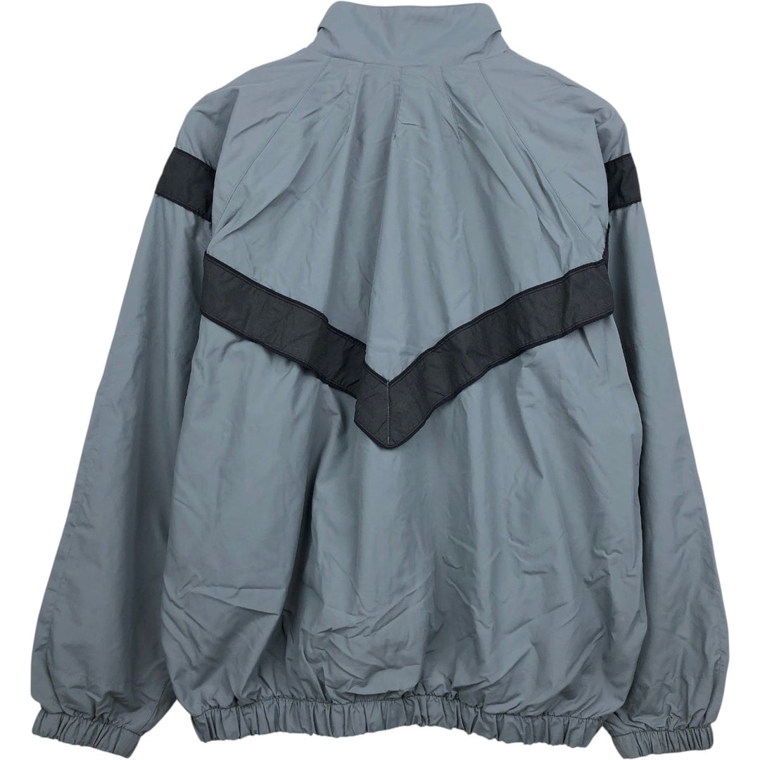 2000'S US Military Issue IPFU Training Jacket, Nylon Jacket, Made in USA, Large Regular Size (Equivalent to Men's L) Nylon gray type Vintage Second Hand