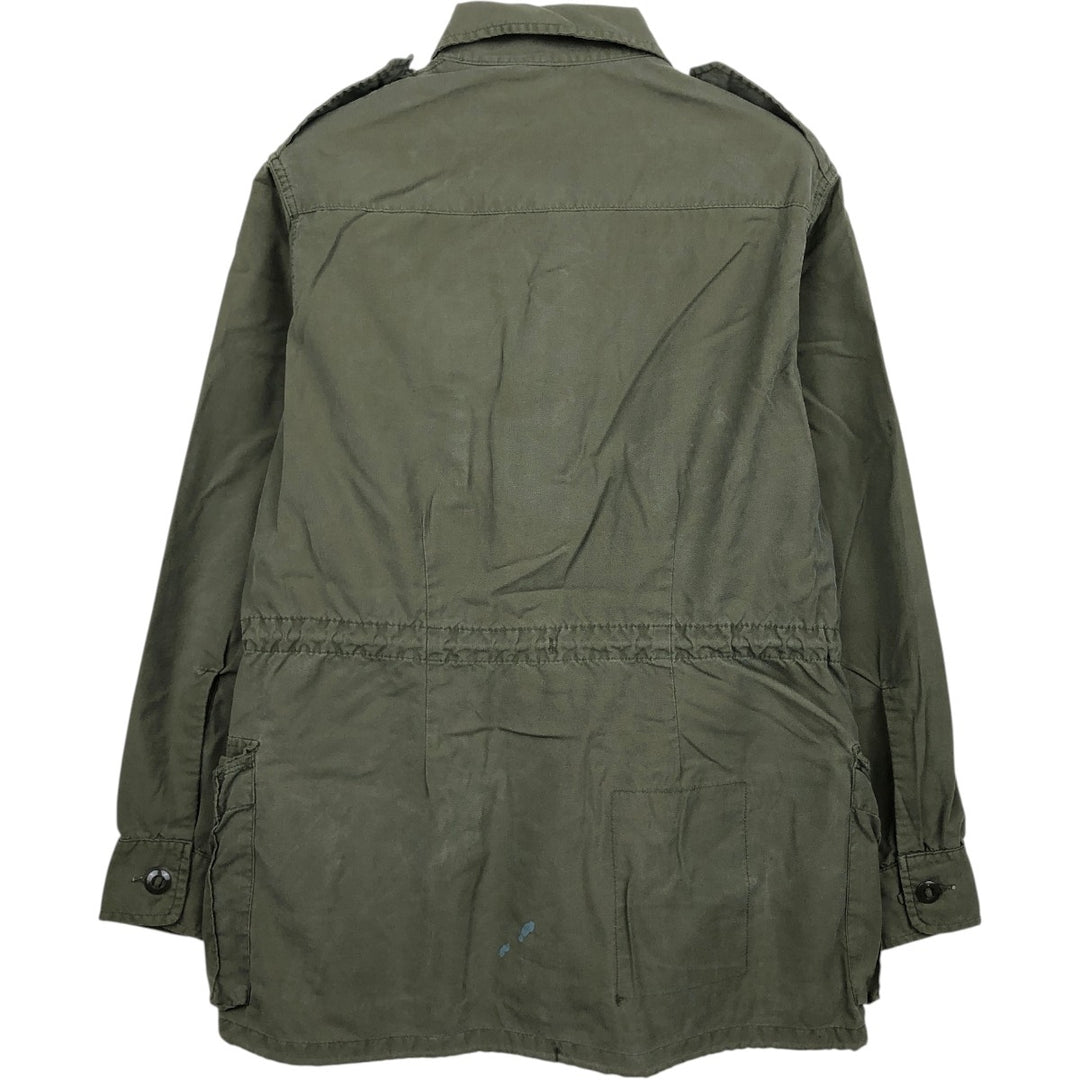 1980'S Canadian Military Combat Jacket 7138, Men's Size M (Equivalent), Vintage polyester Khaki type Vintage Second Hand