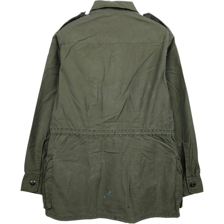 1980'S Canadian Military Combat Jacket 7138, Men's Size M (Equivalent), Vintage polyester Khaki type Vintage Second Hand