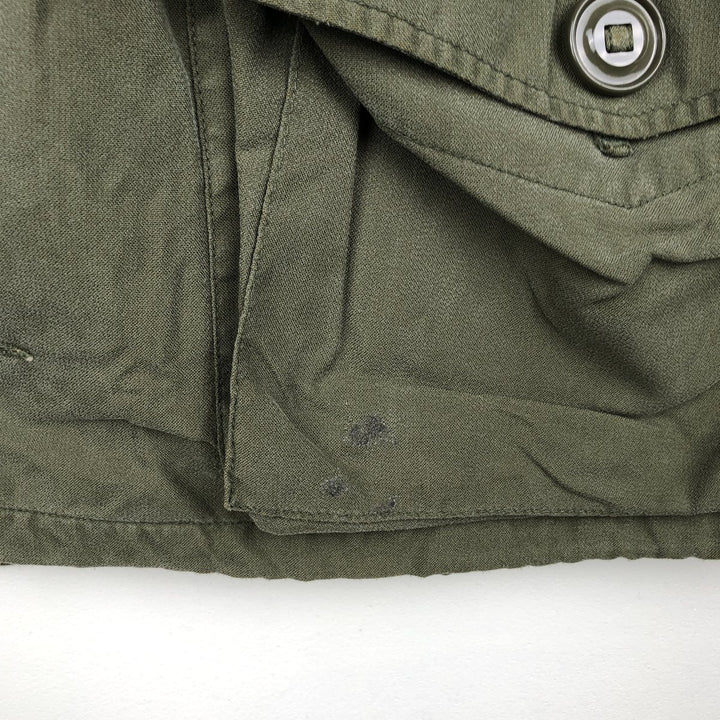 1980'S Canadian Military Combat Jacket 7138, Men's Size M (Equivalent), Vintage polyester Khaki type Vintage Second Hand