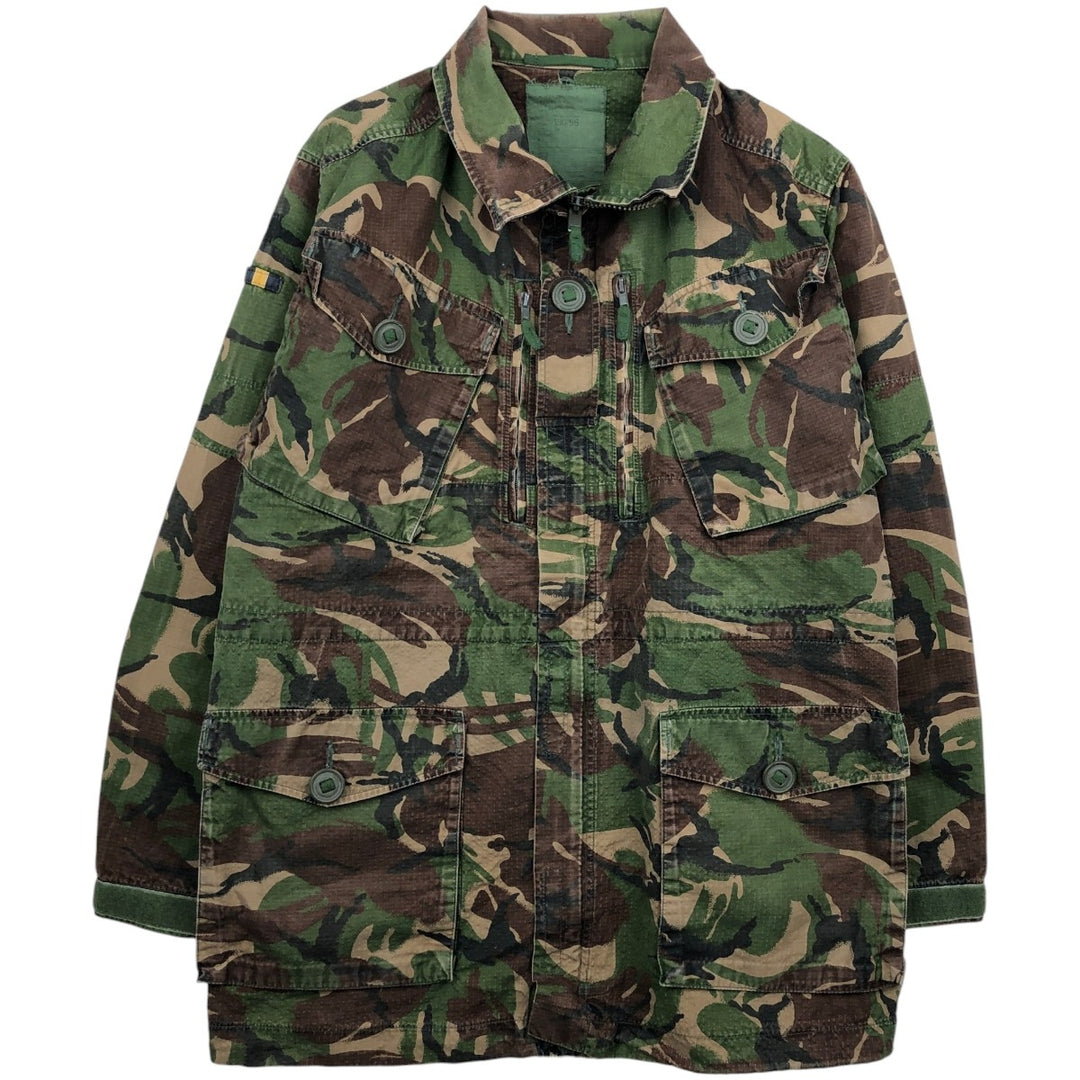 British Army Camouflage Pattern DPM Camo Ripstop Military Field Jacket 180 unclear Khaki type Vintage Second Hand