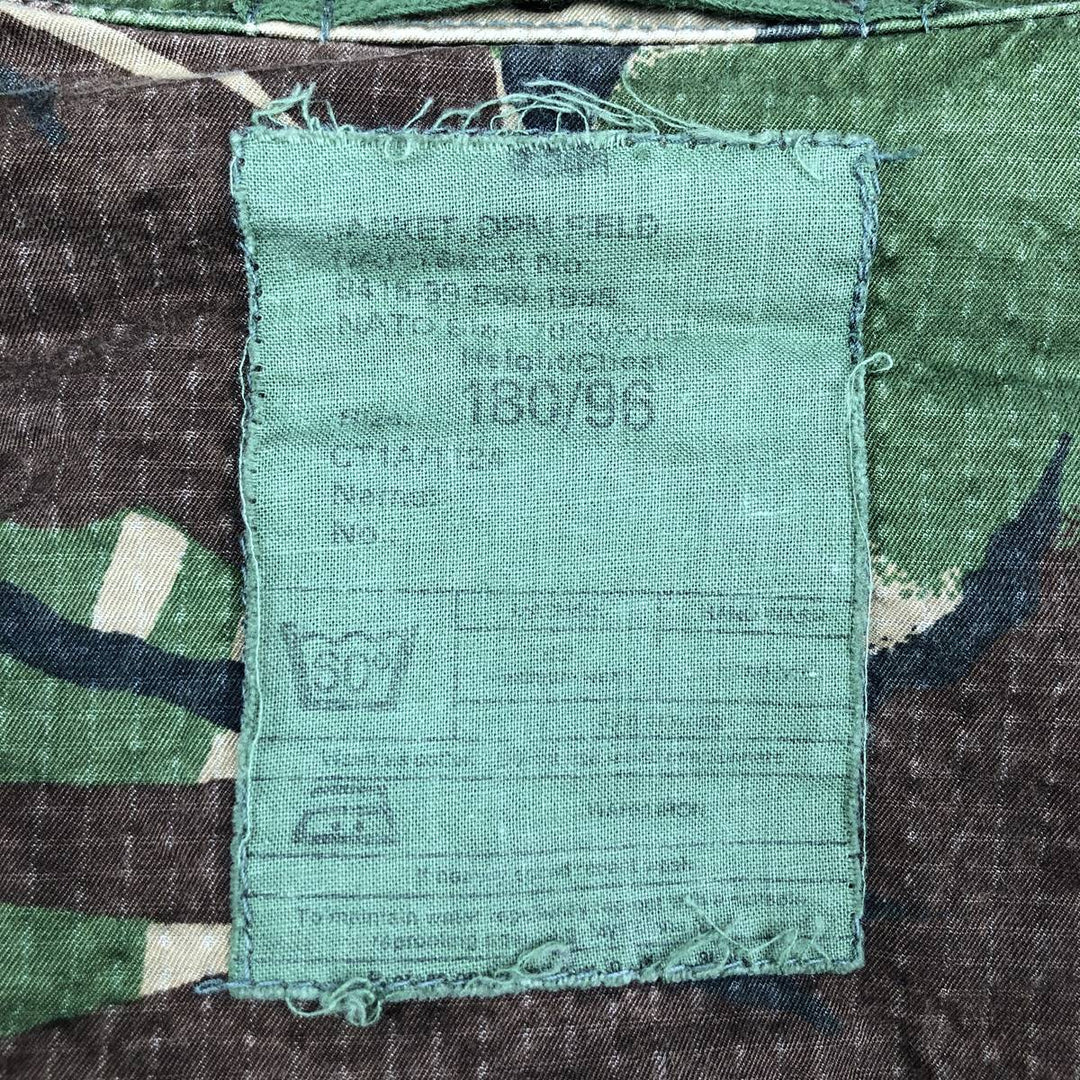 British Army Camouflage Pattern DPM Camo Ripstop Military Field Jacket 180 unclear Khaki type Vintage Second Hand