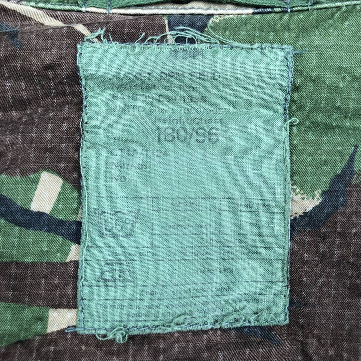 British Army Camouflage Pattern DPM Camo Ripstop Military Field Jacket 180 unclear Khaki type Vintage Second Hand