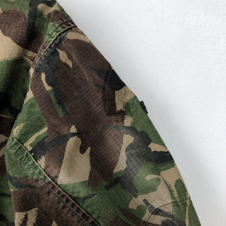 British Army Camouflage Pattern DPM Camo Ripstop Military Field Jacket 180 unclear Khaki type Vintage Second Hand