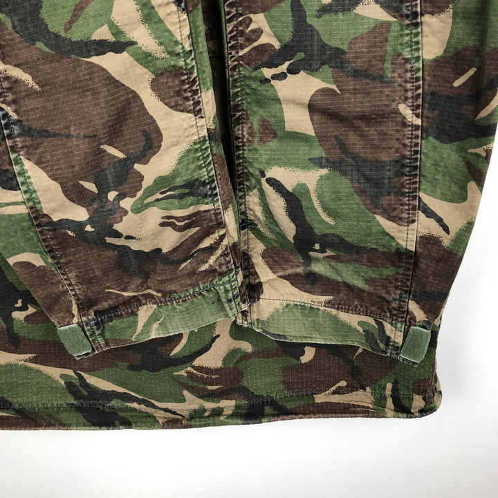 British Army Camouflage Pattern DPM Camo Ripstop Military Field Jacket 180 unclear Khaki type Vintage Second Hand