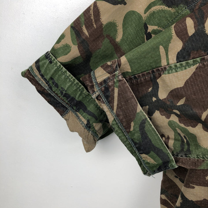 British Army Camouflage Pattern DPM Camo Ripstop Military Field Jacket 180 unclear Khaki type Vintage Second Hand
