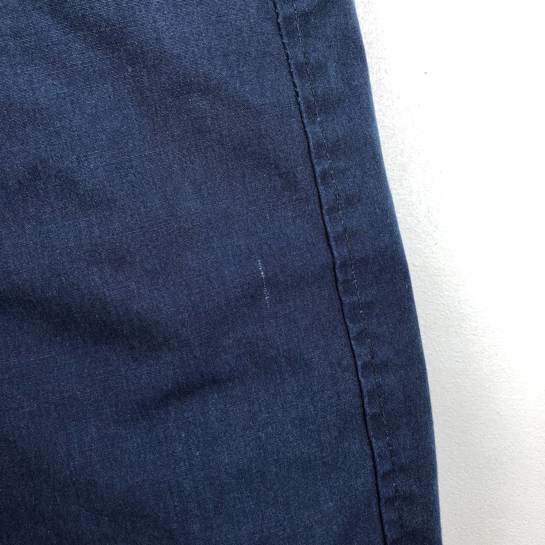 Genuine US Navy Military Utility Jacket, Made in USA, Size 42R (equivalent to Men's L) polyester navy blue type Vintage Second Hand