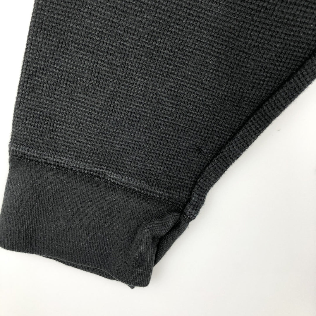 Ralph Lauren POLO RALPH LAUREN Thermal Long T-Shirt Men's XXL cotton black type Vintage Second Hand