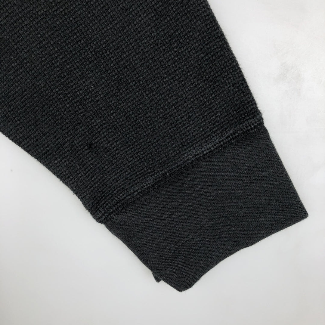 Ralph Lauren POLO RALPH LAUREN Thermal Long T-Shirt Men's XXL cotton black type Vintage Second Hand