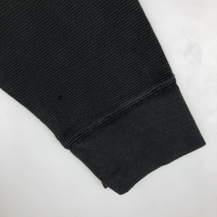 Ralph Lauren POLO RALPH LAUREN Thermal Long T-Shirt Men's XXL cotton black type Vintage Second Hand