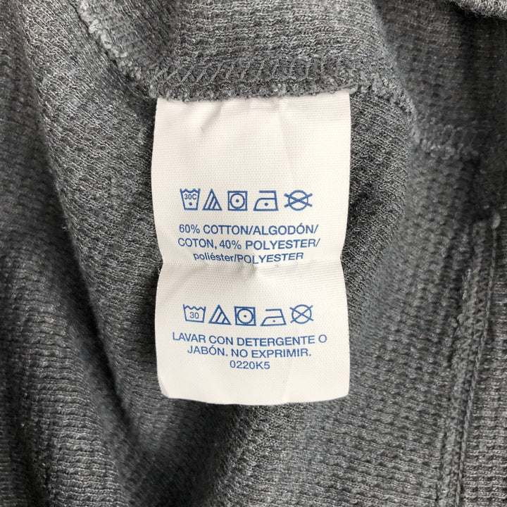 Ralph Lauren POLO RALPH LAUREN Thermal Long T-shirt Men's S size cotton Charcoal Vintage Second Hand