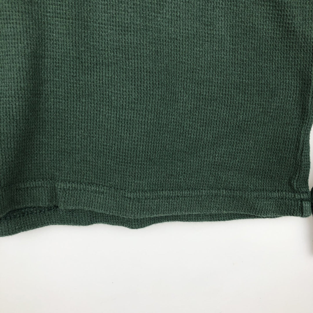 Ralph Lauren POLO RALPH LAUREN Thermal Long T-Shirt Men's XL cotton green type Vintage Second Hand