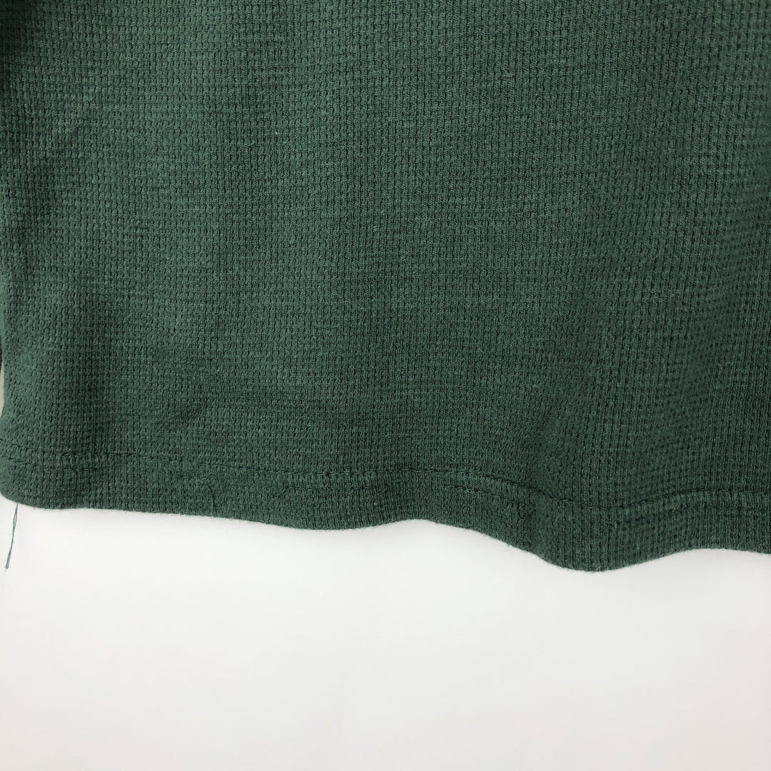 Ralph Lauren POLO RALPH LAUREN Thermal Long T-Shirt Men's XL cotton green type Vintage Second Hand