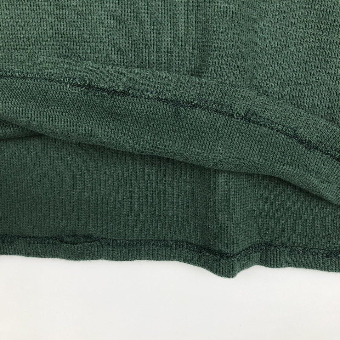 Ralph Lauren POLO RALPH LAUREN Thermal Long T-Shirt Men's XL cotton green type Vintage Second Hand