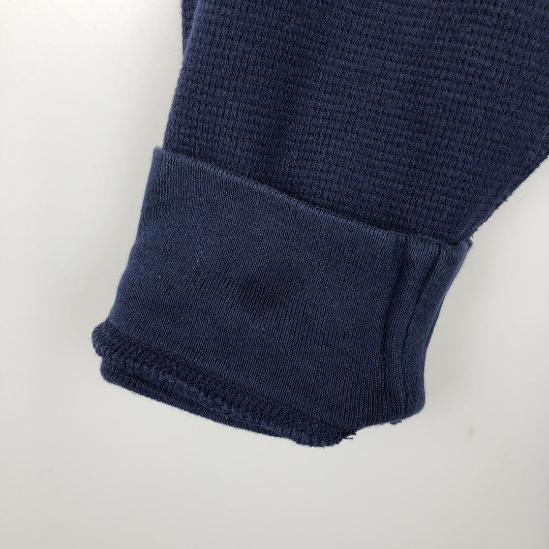 Ralph Lauren POLO RALPH LAUREN Thermal Long T-Shirt Men's XL cotton navy blue type Vintage Second Hand