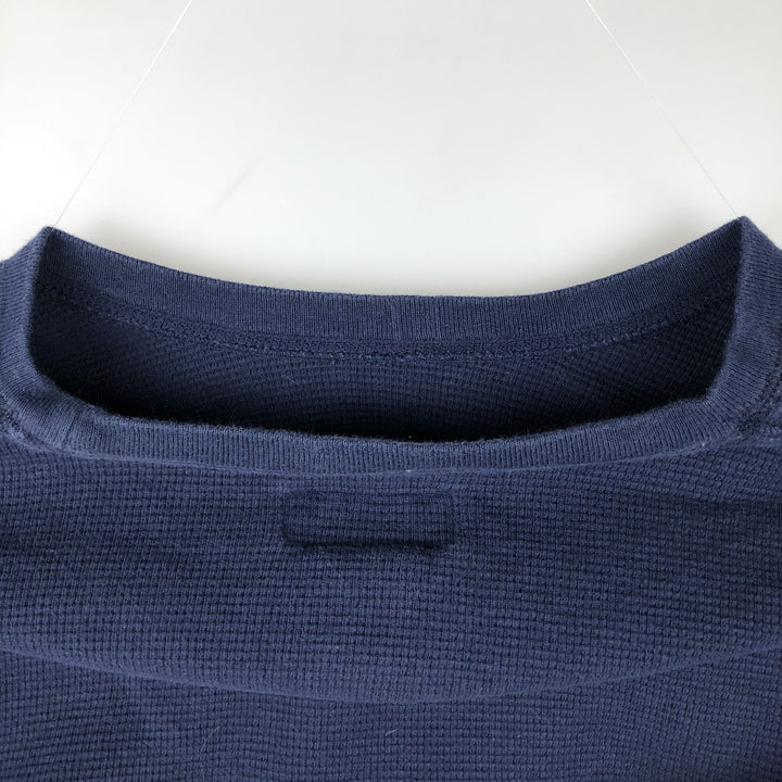 Ralph Lauren POLO RALPH LAUREN Thermal Long T-Shirt Men's XL cotton navy blue type Vintage Second Hand