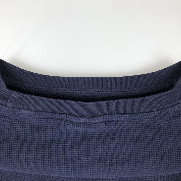 Ralph Lauren POLO RALPH LAUREN SLEEPWEAR Thermal Long T-Shirt, Men's XXL cotton navy blue type Vintage Second Hand