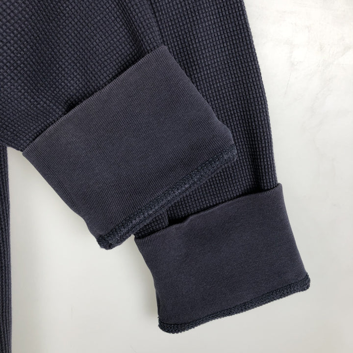 2000'S Ralph Lauren Polo Jeans Company Thermal Long T-Shirt, Waffle, Men's XL cotton navy blue type Vintage Second Hand