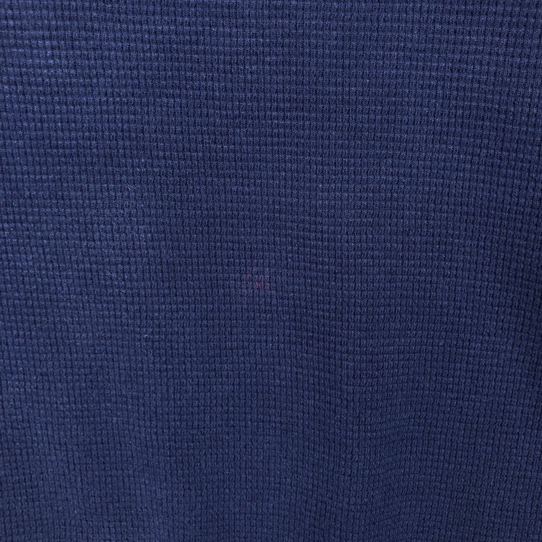 Ralph Lauren POLO RALPH LAUREN Thermal Long T-Shirt Men's Size L unclear navy blue type Vintage Second Hand