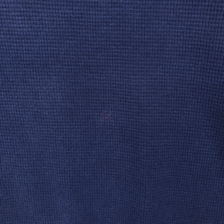 Ralph Lauren POLO RALPH LAUREN Thermal Long T-Shirt Men's Size L unclear navy blue type Vintage Second Hand